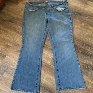 Levi 542 Flare blue Jeans size 22W medium
